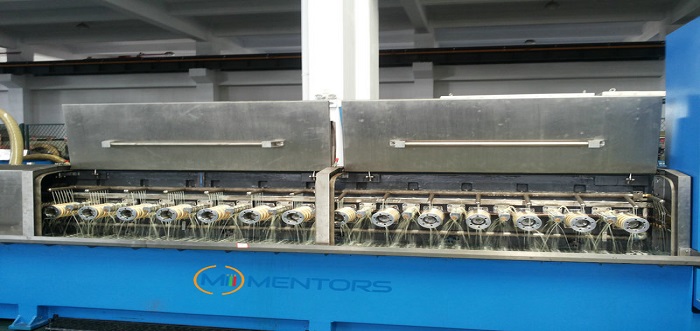 Multi Wire Drawing Machine With Annealing For Wires Wire Drawing