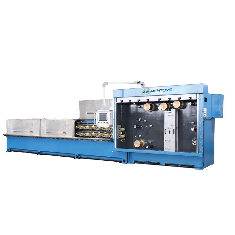 Multi Wire Drawing Machine with Annealing for 16 wires | Wire Drawing